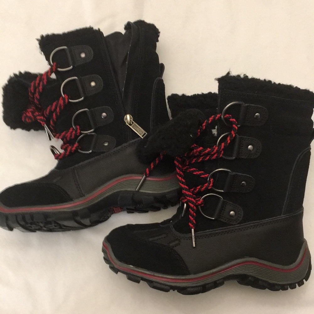 Pajar Black winter boots size 5.5 EUC